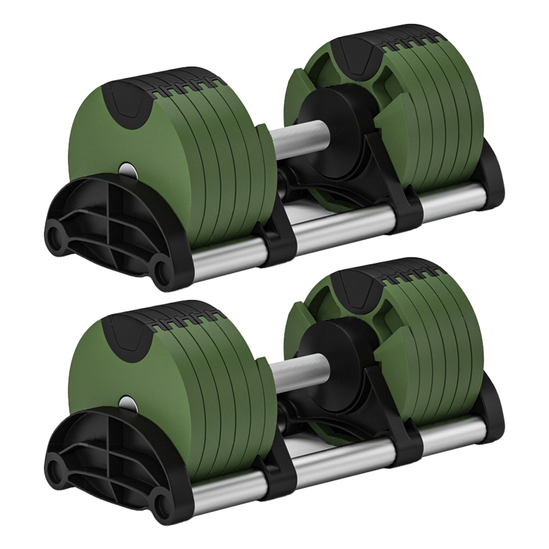 Adjustable Dumbbell Pair 40Kg - 프리 웨이트 라운드 웨이트리프팅 덤벨 40kg