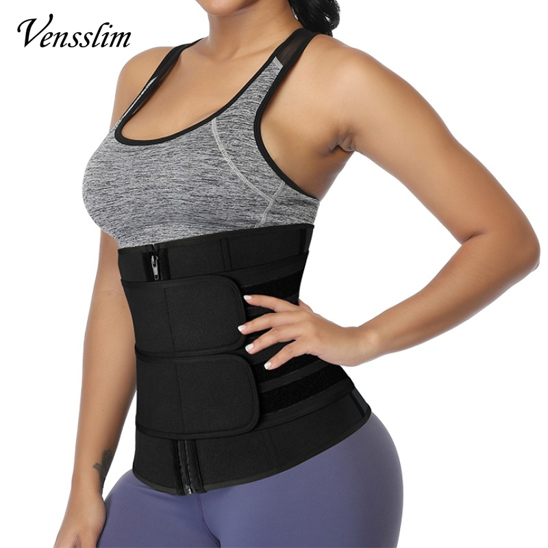 Sweat Waist Trainer Belt Neoprene - Vensslim Shaperwear 허리 트레이너 네오프렌 벨트