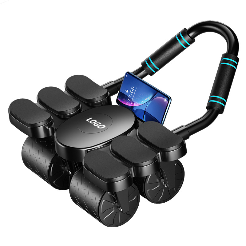 Ab Roller Wheel With Elbow Support - 남성용 복근 운동 기구 네 바퀴