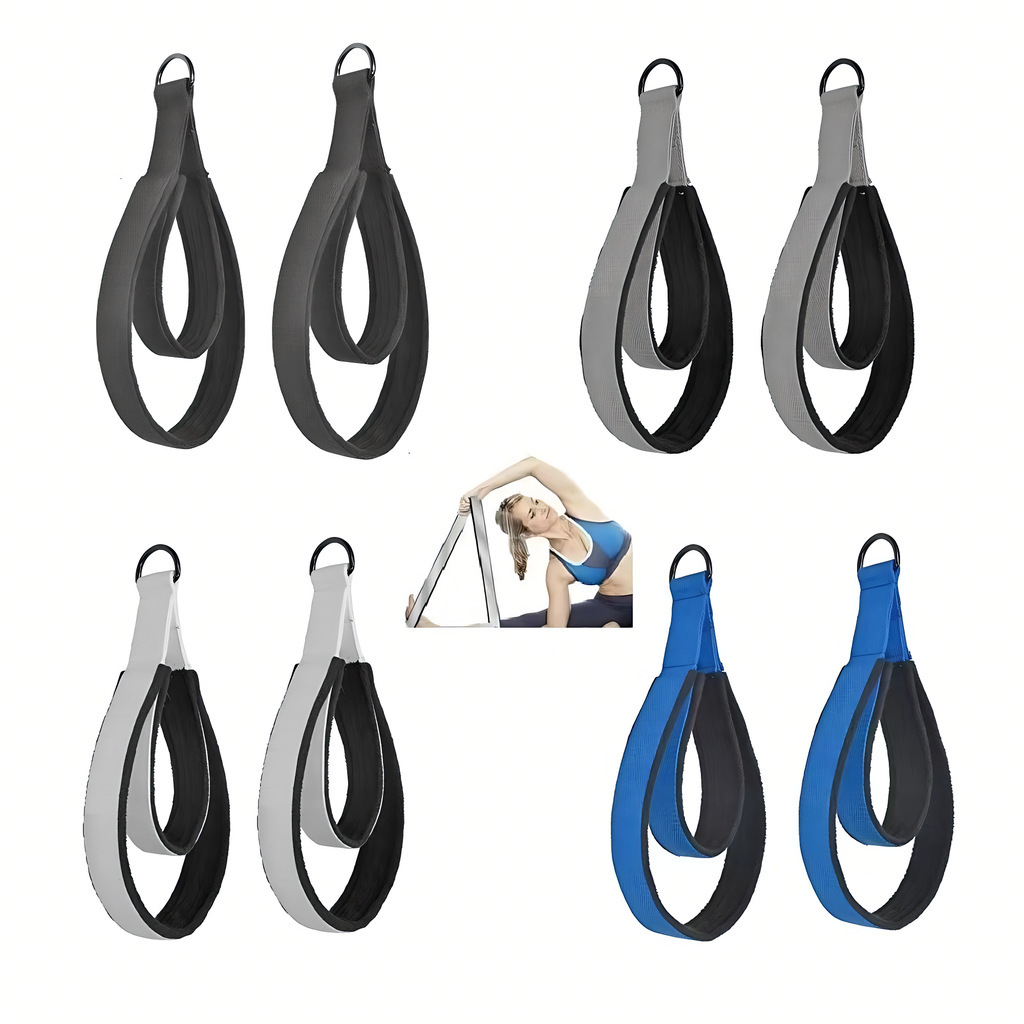 Pilates Bar Kit With Resistance Bands - 이중 링 탄성 요가 필라테스 침대
