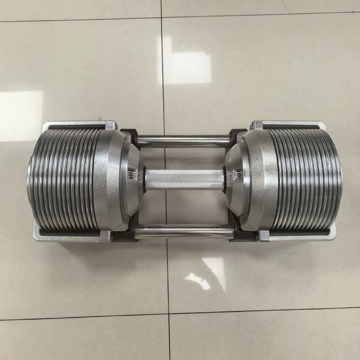 Adjustable Dumbbell Pair 40Kg - 3-32Kg 조절 가능한 덤벨 - 빠른