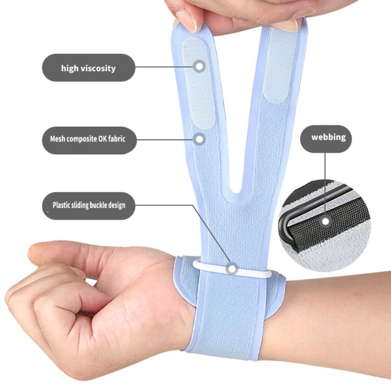 Wrist Wraps Weightlifting Support - 조정 가능한 스트랩이있는 652F 손목 지원