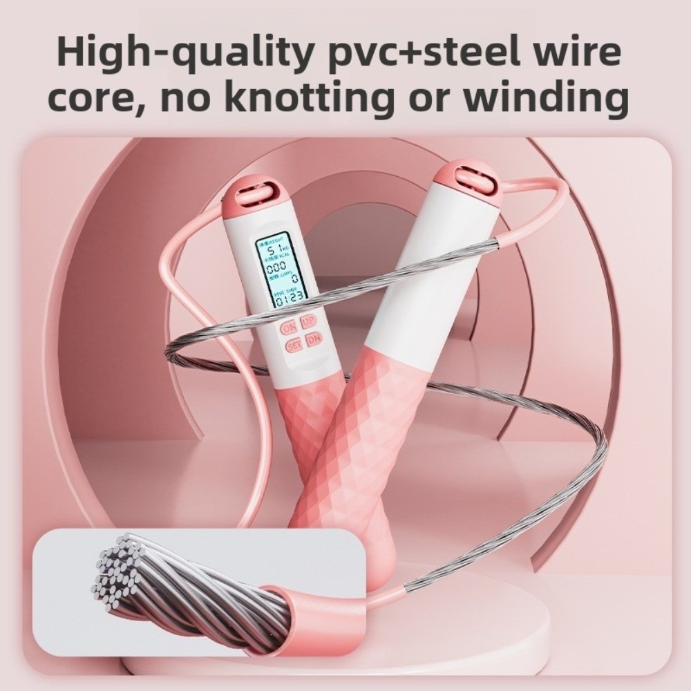 Smart Jump Rope Digital Counter - 무선 줄 없는 줄넘기, 카운터 무게