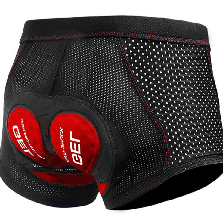Padded Cycling Shorts 5D Gel - 사이클링 반바지 통기성 메쉬 사이클링 속옷
