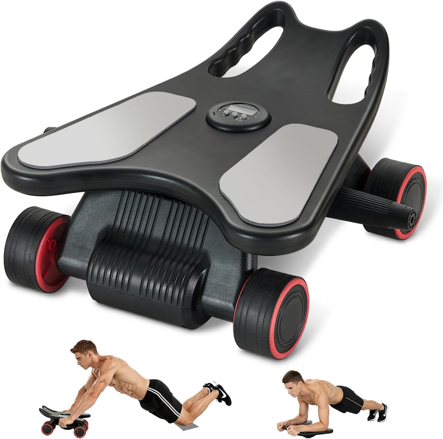 Ab Roller Wheel With Elbow Support - 복부 롤러 휠, 엘보우 서포트, 무릎