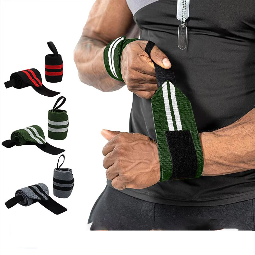Wrist Wraps Weightlifting Support - 웨이트 리프팅 손목 스트랩, 조절 가능한
