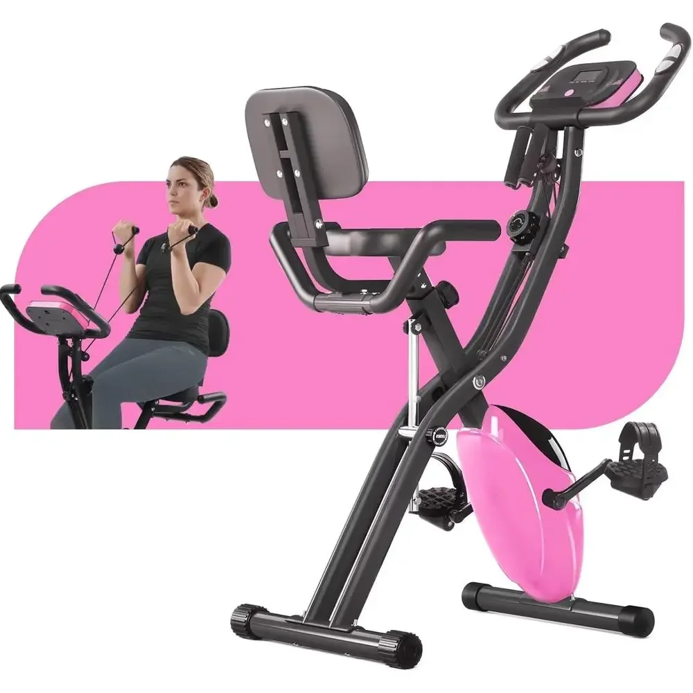 Exercise Bike Magnetic Resistance - 4-in-1 리컴번트 및 업라이트 운동용 자전거