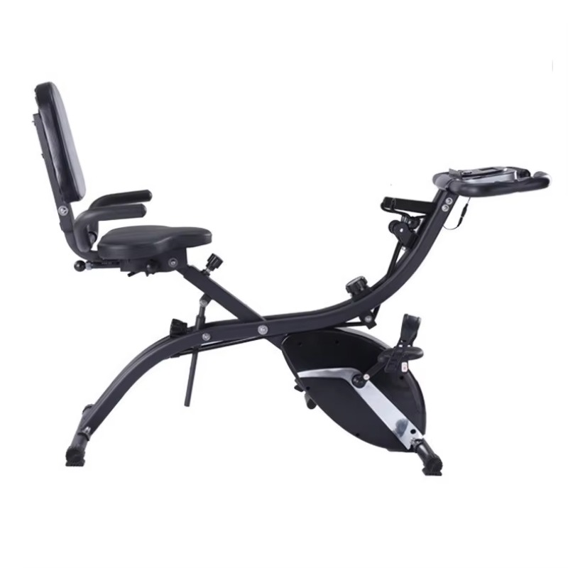 Exercise Bike Magnetic Resistance - 가정용 접이식 운동 자전거 LCD 디스플레이