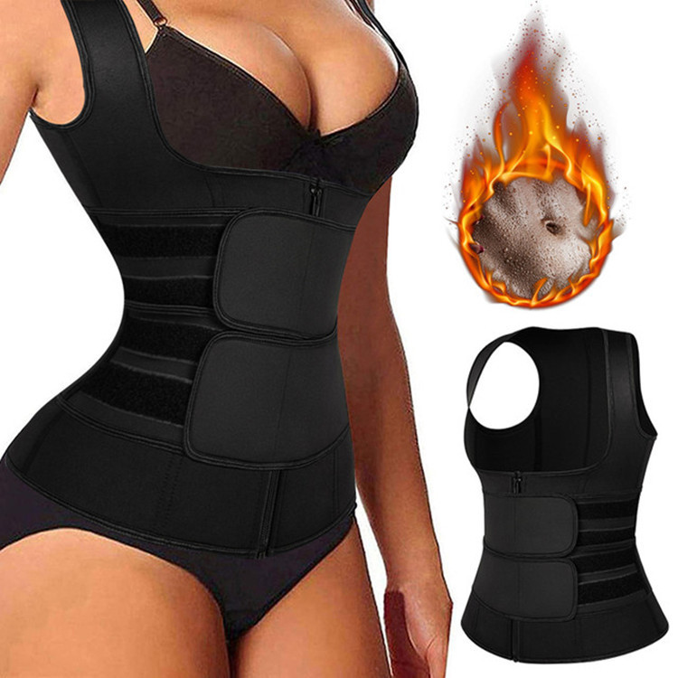 Sweat Waist Trainer Belt Neoprene - 여성용 네오프렌 사우나 탑 체중 감량