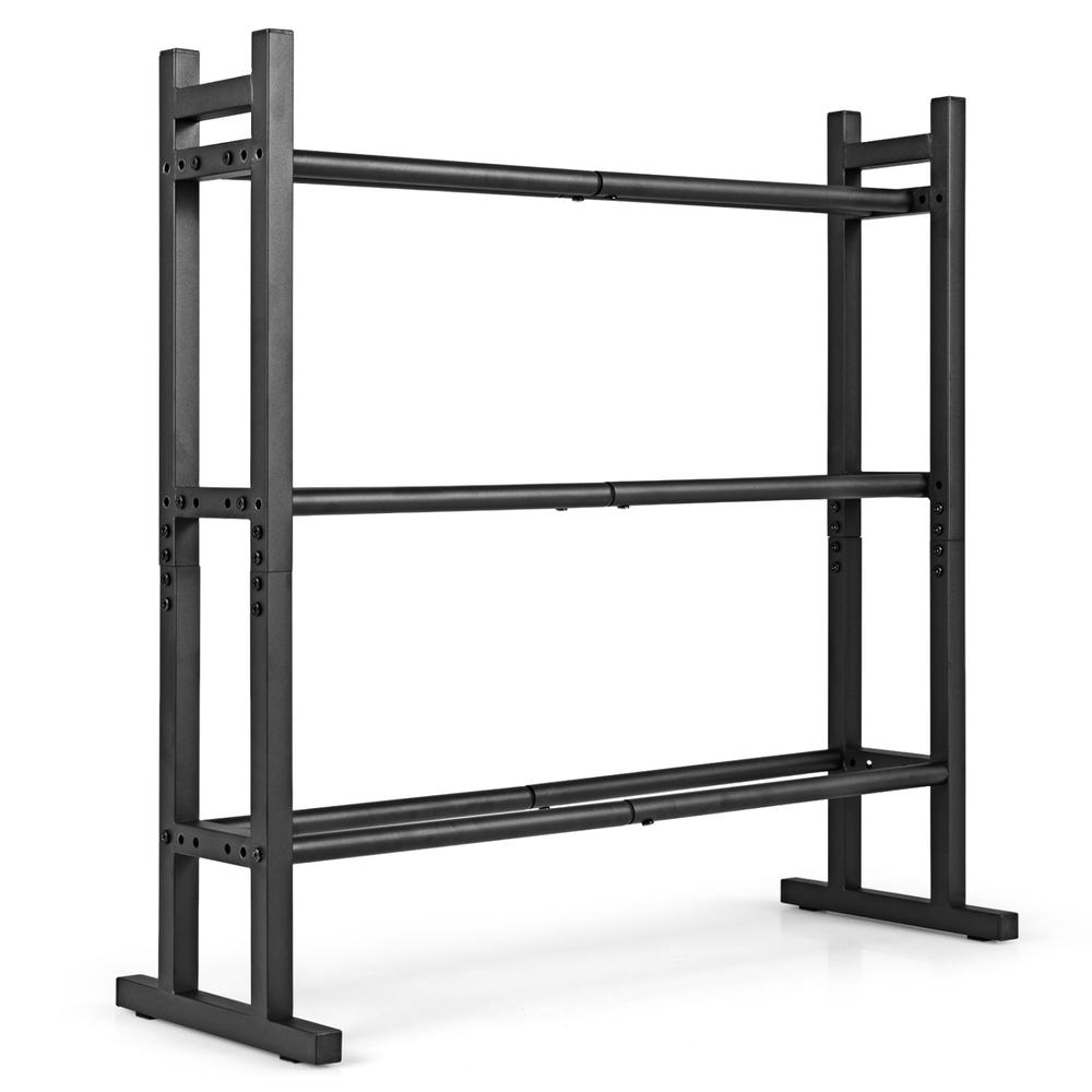 Fitness Equipment - 헤비 듀티 3단 덤벨 랙, 분체