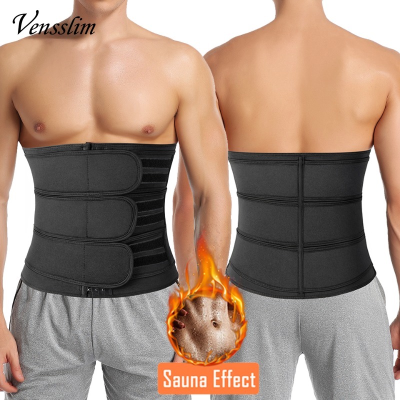 Sweat Waist Trainer Belt Neoprene - Vensslim 남성 허리 트레이너 트리머 핫