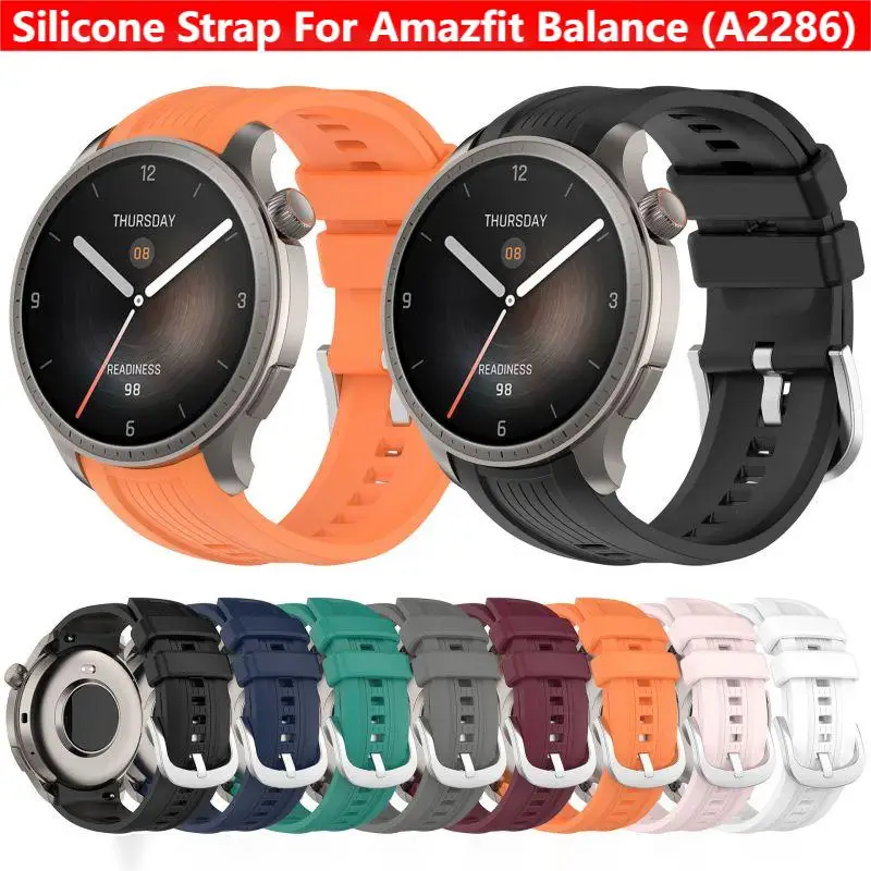 Resistance Bands Set With Handles - 아마즈핏 밸런스 A2286 스마트워치용 실리콘 스트랩