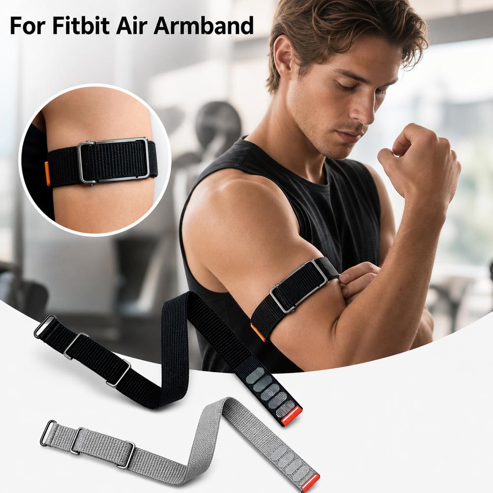 Resistance Bands Set With Handles - Google Fitbit 에어 스트랩과 호환되는 이두근