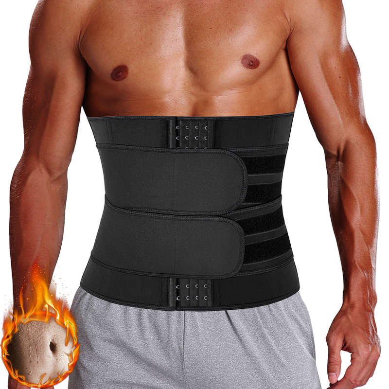 Sweat Waist Trainer Belt Neoprene - 남성용 네오프렌 허리 트레이너 코르셋, 운동