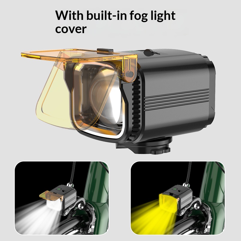 Rechargeable Bicycle Headlight 1000 Lumen - OFFBONDAGE 브롬톤 접이식 자전거 라이트 전면