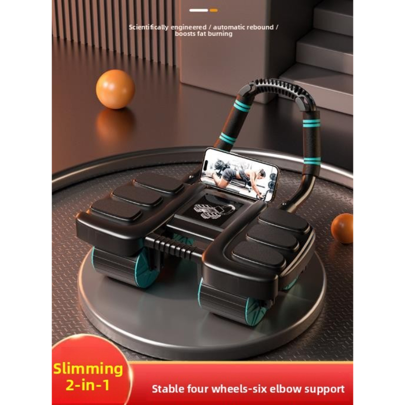 6개의 팔꿈치 지지대, 복부 휠, 자동 반동, 복부 근 - Ab Roller Wheel With Elbow Support 리뷰 및 가격