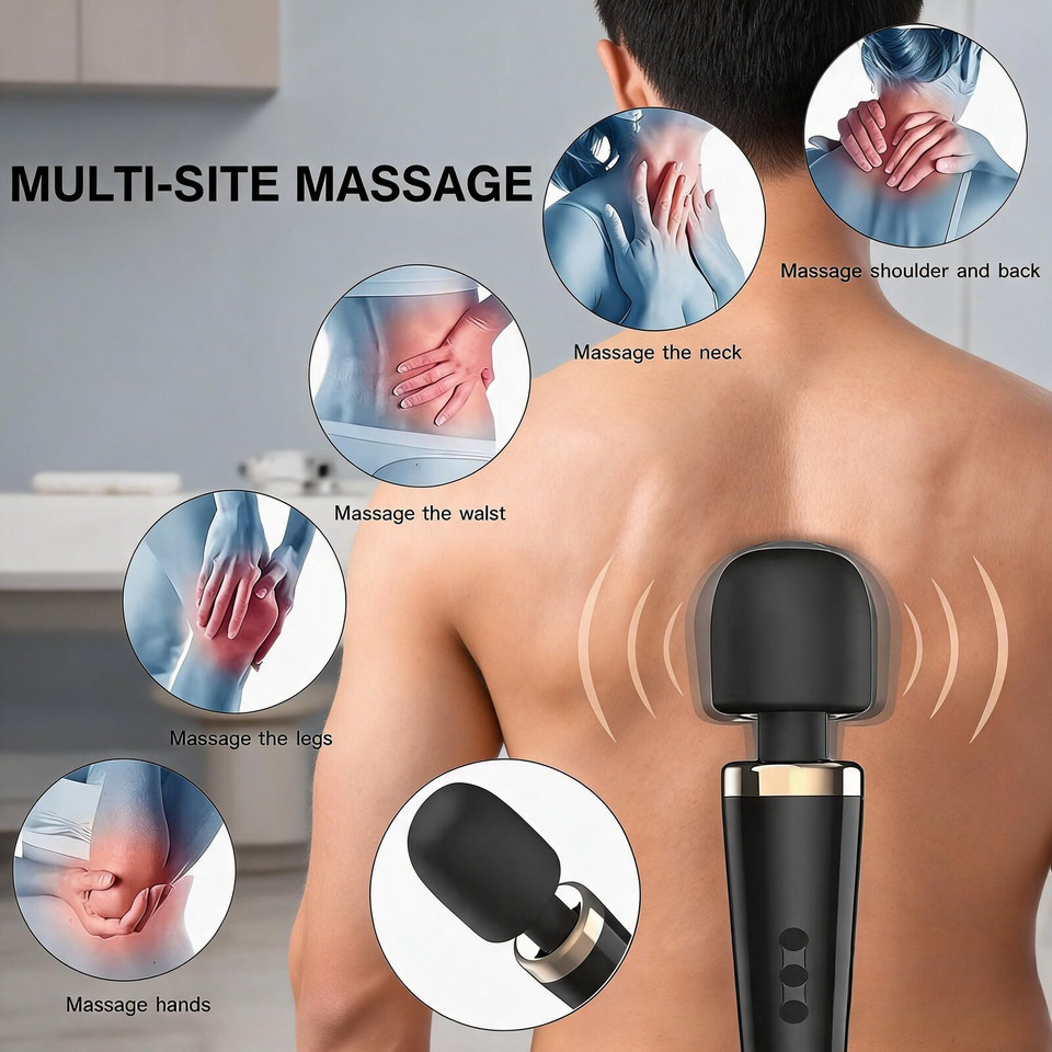 EMS 모델 근막 마사지건 심부 조직 진동 마사지기 반 - Electric Massage Gun Deep Tissue 리뷰 및 가격