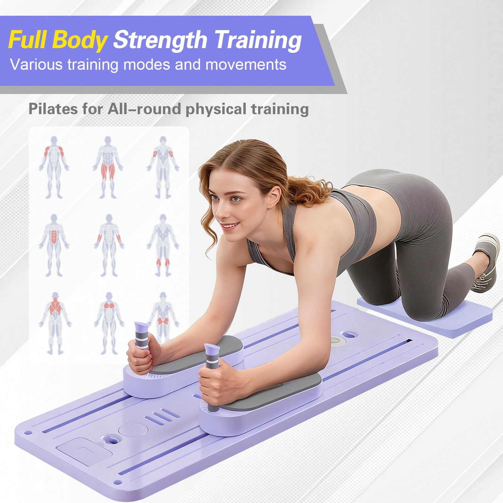 바가 있는 필라테스 리포머, 휴대폰 거치대가 있는 필라 - Fitness Equipment 리뷰 및 가격