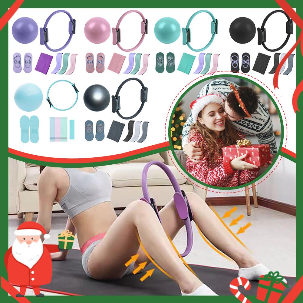 5개 필라테스 필수 키트 (토닝 필라테스 링 & 저항  - Pilates Bar Kit With Resistance Bands 리뷰 및 가격