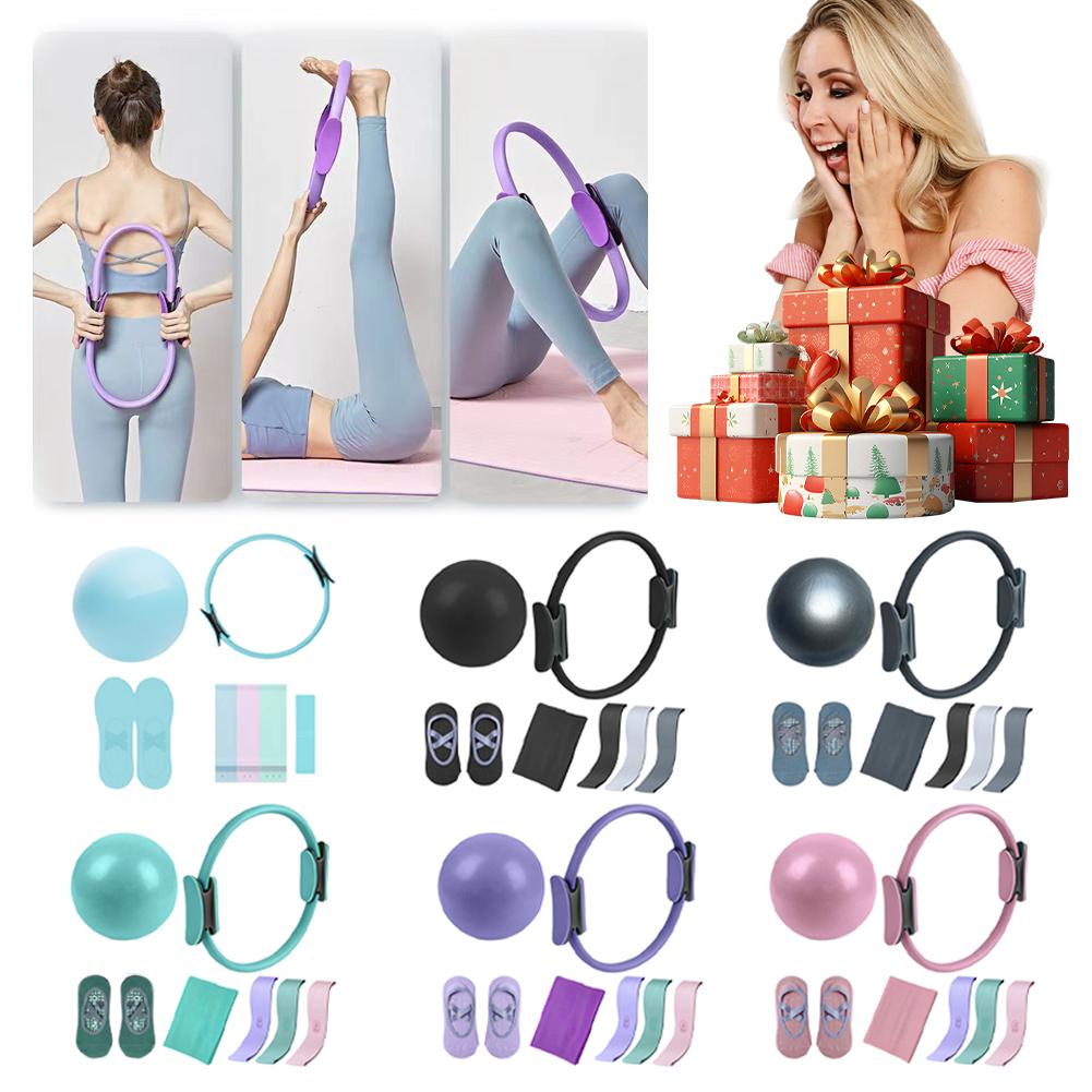 5개 필라테스 필수 키트 (토닝 필라테스 링 & 저항  - Pilates Bar Kit With Resistance Bands 리뷰 및 가격