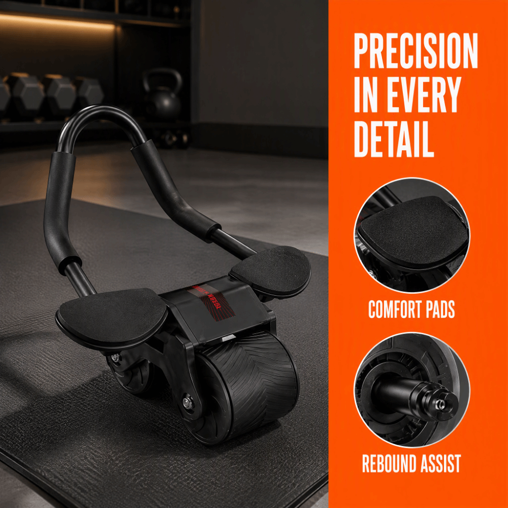 스틸 ABS 자동 리바운드 복근 롤러 휠 무릎 매트 팔 - Ab Roller Wheel With Elbow Support 리뷰 및 가격