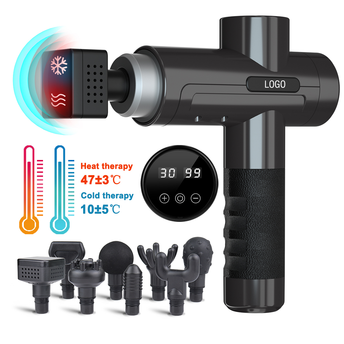 딥 티슈 스트라이크 전기 마사지기 온열 및 냉각 헤드가 - Electric Massage Gun Deep Tissue 리뷰 및 가격