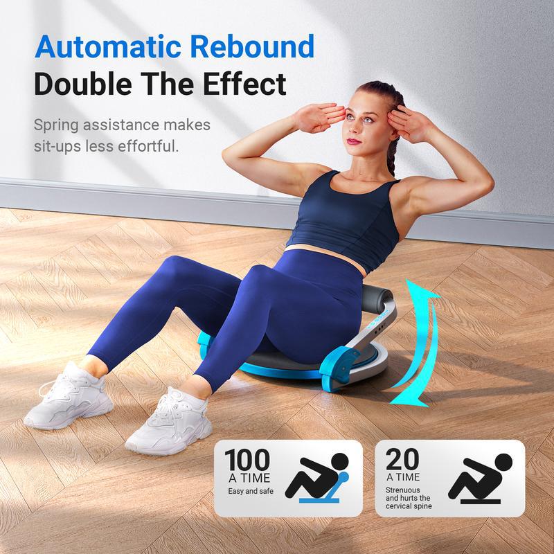 홈 미니 게으른 사람들을 위한 복근 강화 기구, 싯업  - Ab Roller Wheel With Elbow Support 리뷰 및 가격