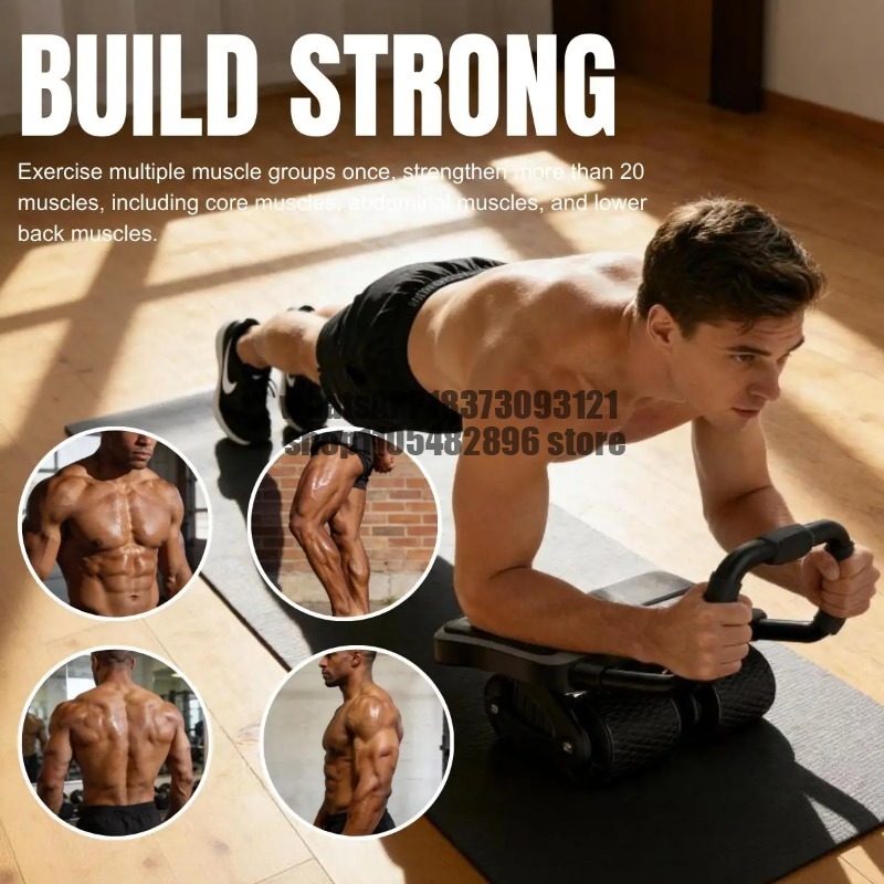 2 in 1 복근 롤러 (팔꿈치 지지대 & 무릎 매트  - Ab Roller Wheel With Elbow Support 리뷰 및 가격