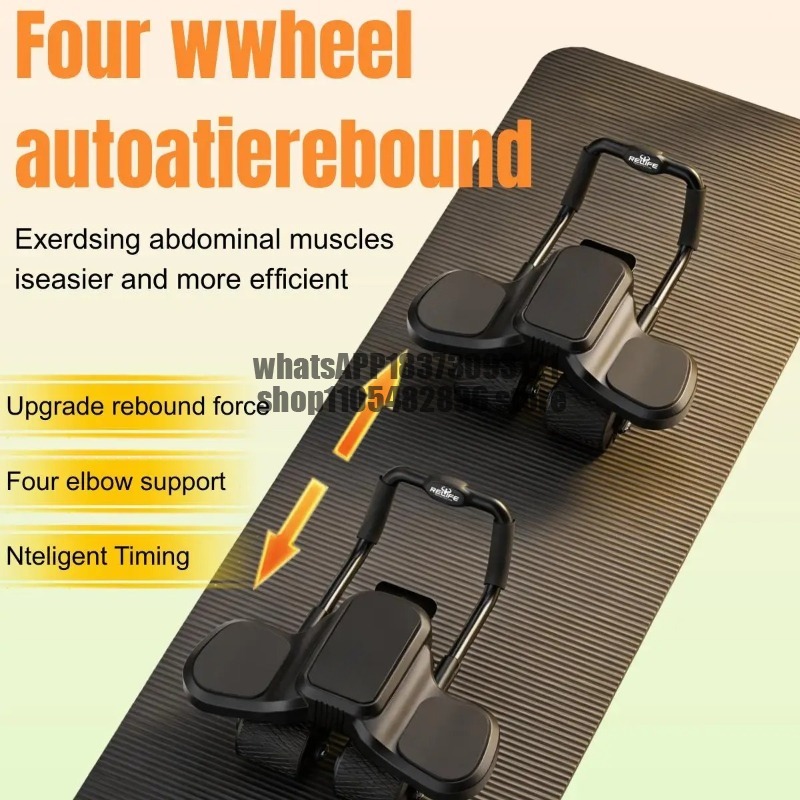 2 in 1 복근 롤러 (팔꿈치 지지대 & 무릎 매트  - Ab Roller Wheel With Elbow Support 리뷰 및 가격