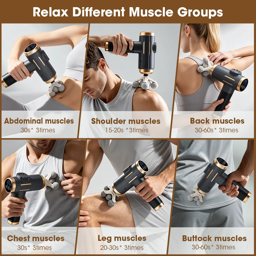 전기 근막 마사지건 24W 99단계 조절 가능 11개  - Electric Massage Gun Deep Tissue 리뷰 및 가격