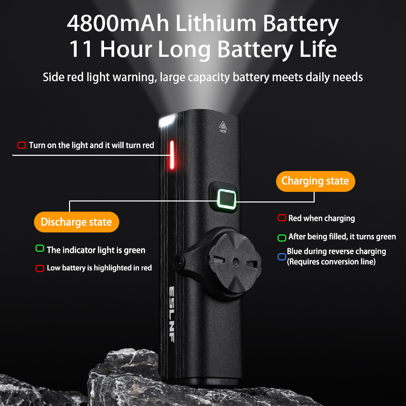 ESLNF 자전거 전조등 1000루멘 4800mAh 자 - Rechargeable Bicycle Headlight 1000 Lumen 리뷰 및 가격