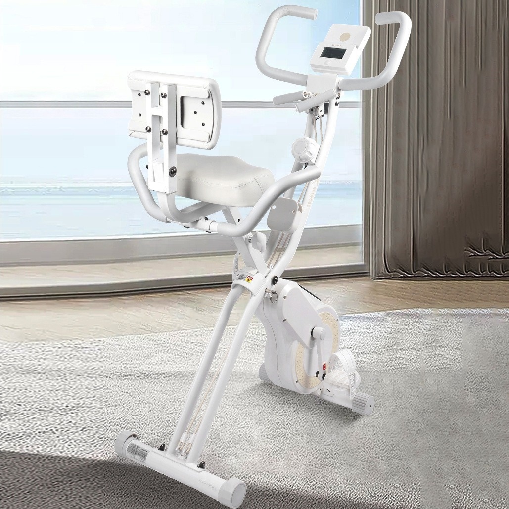 자기저항식 직립형 접이식 운동 자전거 (최대 하중 12 - Exercise Bike Magnetic Resistance 리뷰 및 가격