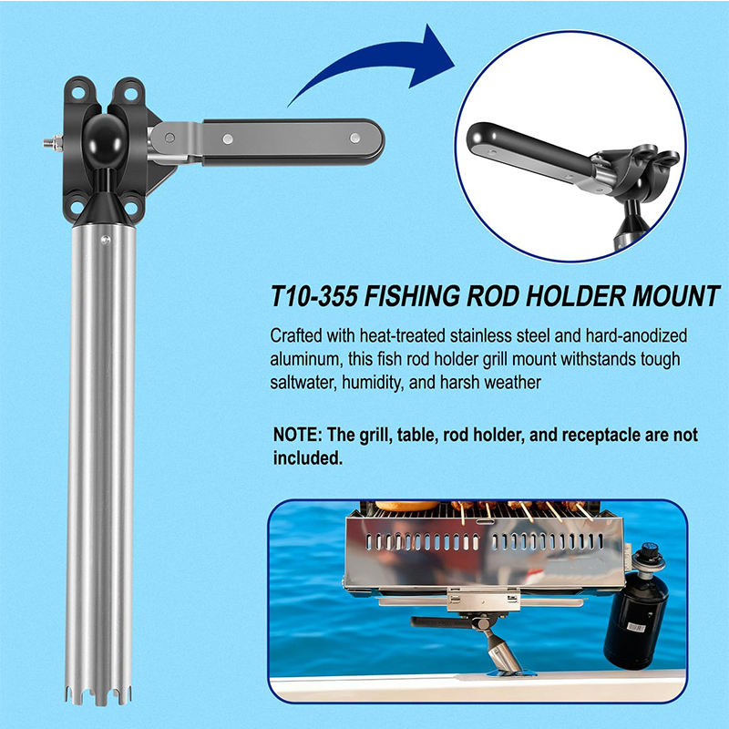 다각도 조절 가능한 낚싯대 홀더 그릴 마운트, 마그마  - Fishing 리뷰 및 가격