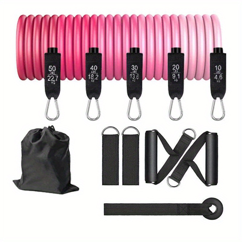 11종 세트 강화 필라테스 바, 저항 밴드 포함, 홈  - Pilates Bar Kit With Resistance Bands 리뷰 및 가격