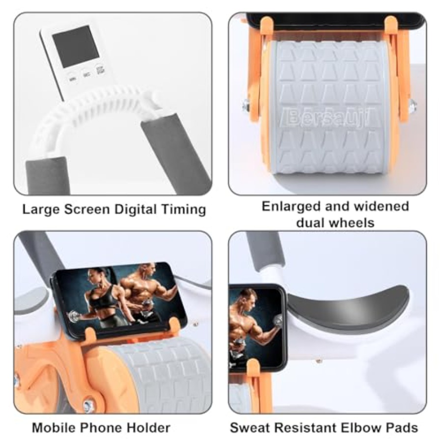 2026년형 업그레이드된 복근 롤러 휠(무릎 매트 및  - Ab Roller Wheel With Elbow Support 리뷰 및 가격