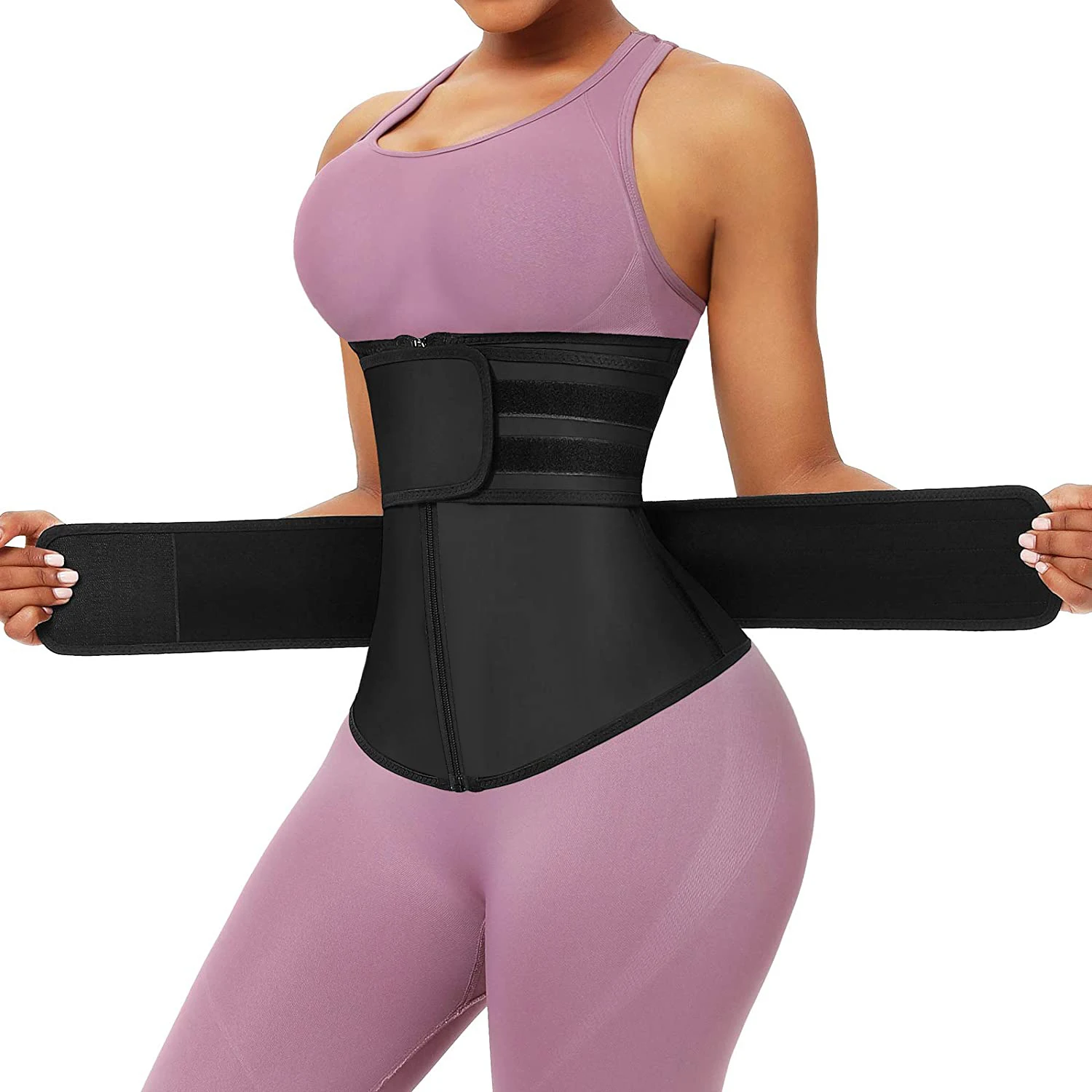 네오프렌 허리 트레이너 운동 트리머 벨트 사우나 땀 - Sweat Waist Trainer Belt Neoprene 리뷰 및 가격
