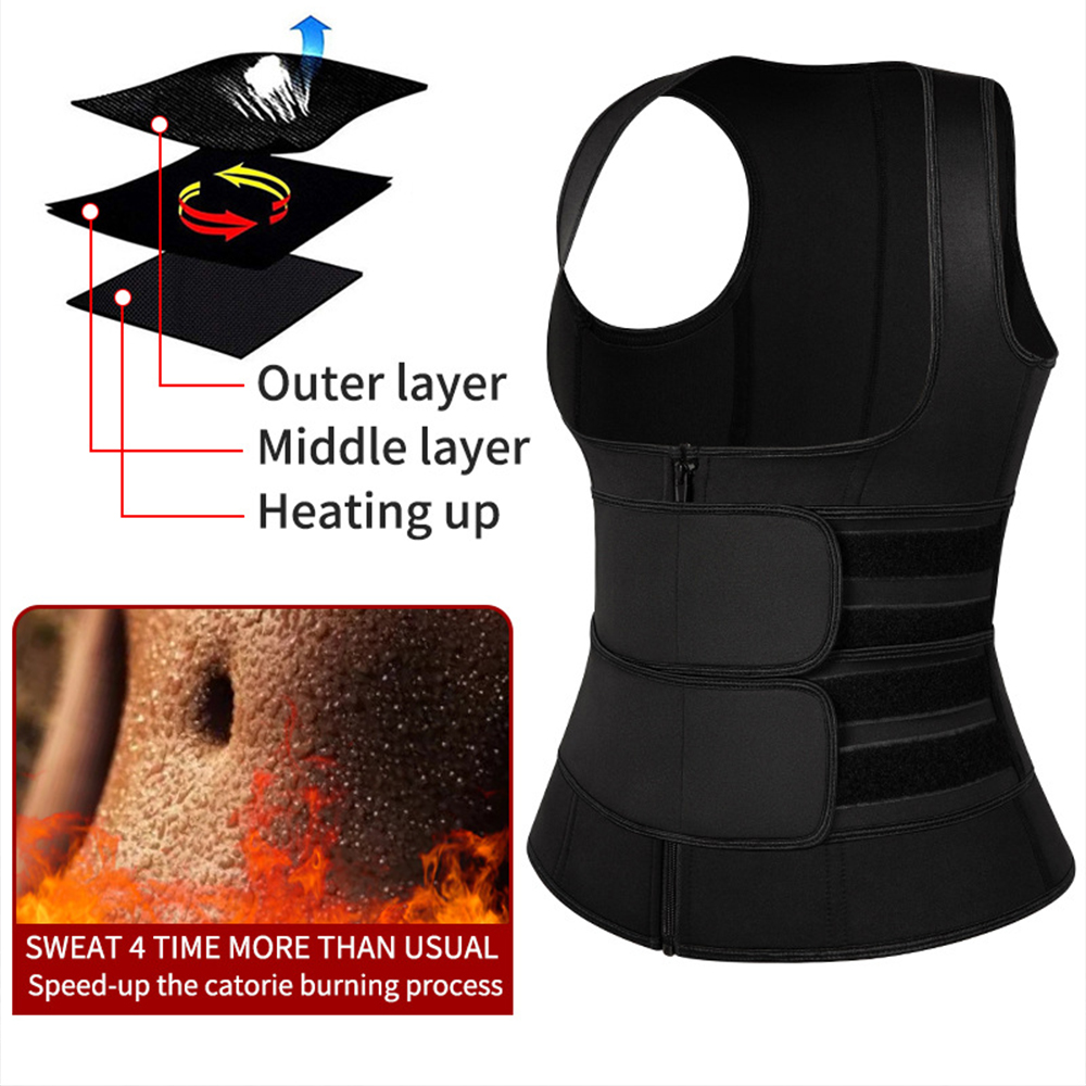여성용 네오프렌 사우나 탑 체중 감량 지퍼 허리 트레이 - Sweat Waist Trainer Belt Neoprene 리뷰 및 가격