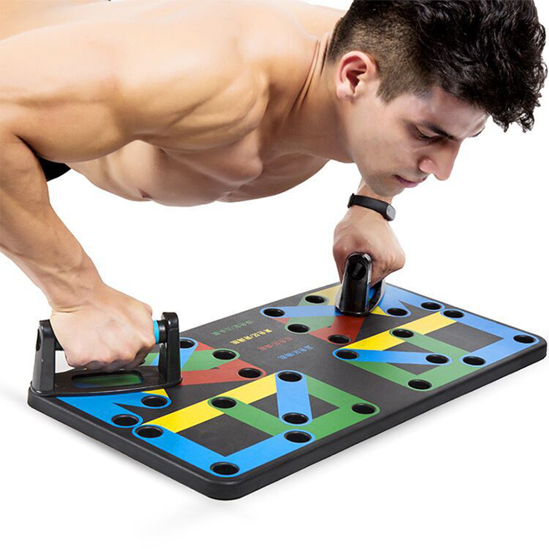 새로운 휴대용 다기능 푸시 업 보드 세트 가슴 복부 팔 - Push Up Board Foldable Multi Function 리뷰 및 가격