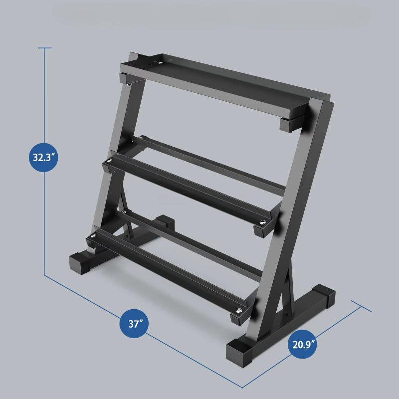 3단 덤벨 보관대 8쌍 10쌍 12쌍 수납 가능 헬스장 - Fitness Equipment 리뷰 및 가격