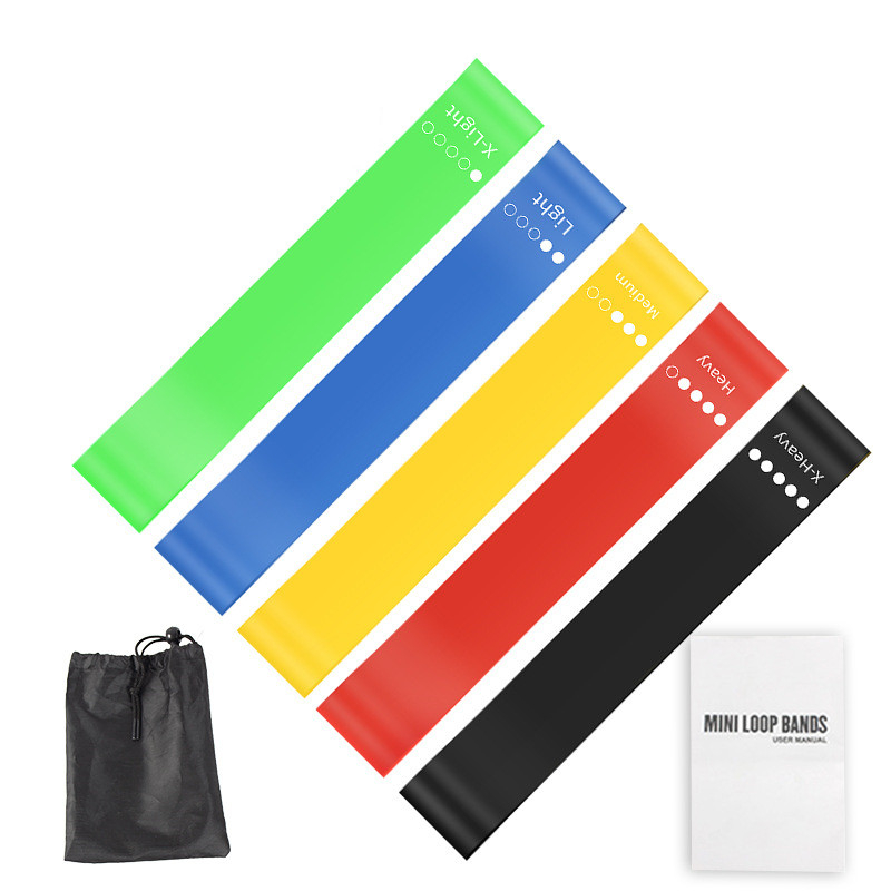5개 TPE 저항 밴드 세트(보관 가방 및 설명서 포함 - Pilates Bar Kit With Resistance Bands 리뷰 및 가격