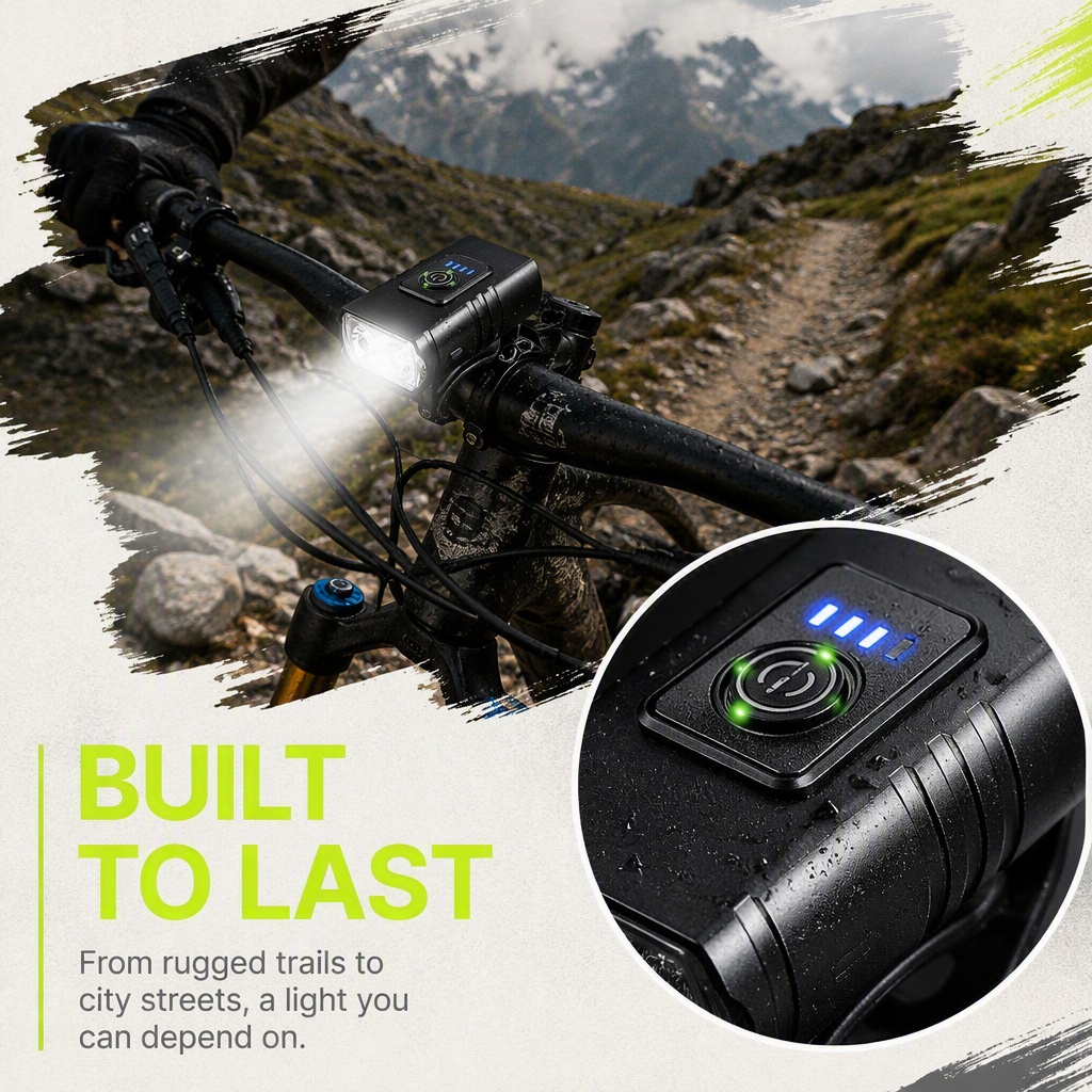 자전거 라이트 USB 충전식 LED 자전거 헤드라이트  - Rechargeable Bicycle Headlight 1000 Lumen 리뷰 및 가격