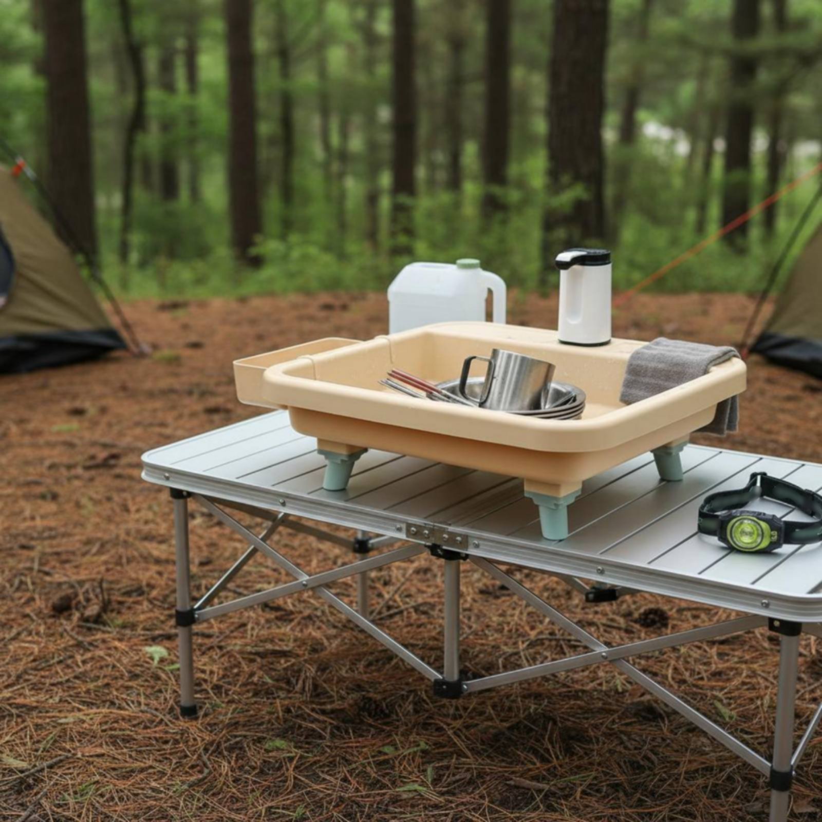 휴대용 손씻기 스테이션, 원터치 기능 캠핑용 세척 스테 - Camping 리뷰 및 가격