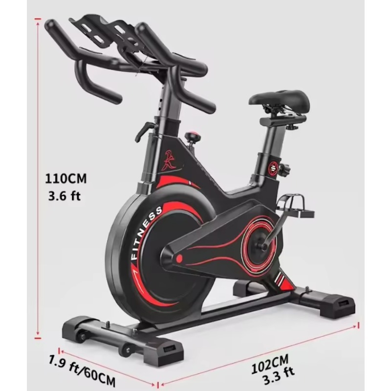 스피닝 바이크 실내 사이클링 고정식 자기 저항 조절 상 - Exercise Bike Magnetic Resistance 리뷰 및 가격