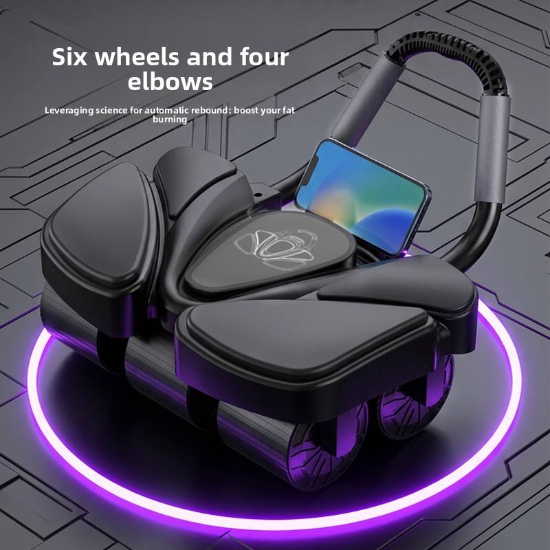 휴대용 6륜 디지털 지능형 복근 롤러 팔꿈치 지지 자동 - Ab Roller Wheel With Elbow Support 리뷰 및 가격