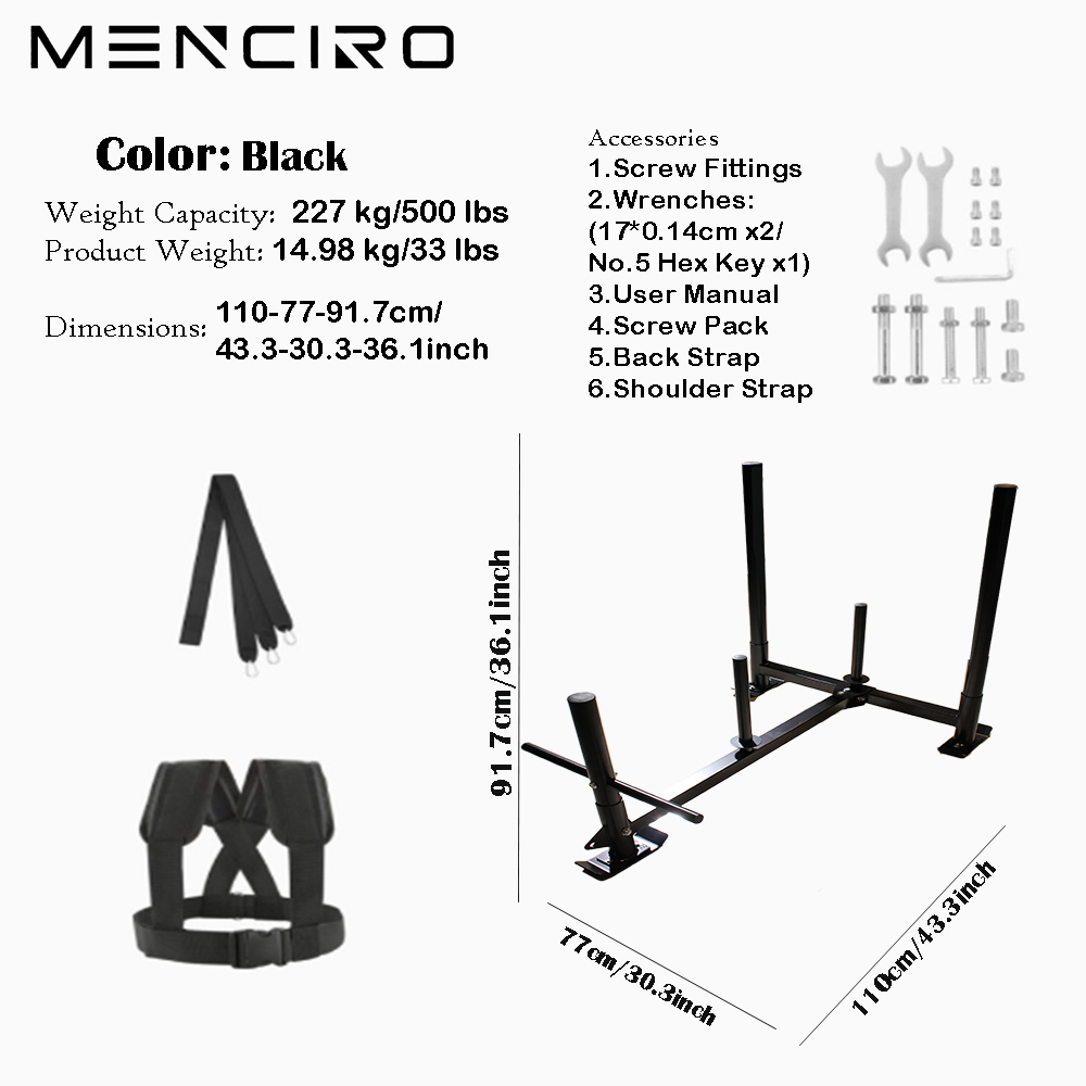 전문가용 프롤러 짐 운동기구 웨이트 슬레드 (풀/푸시  - Fitness Equipment 리뷰 및 가격