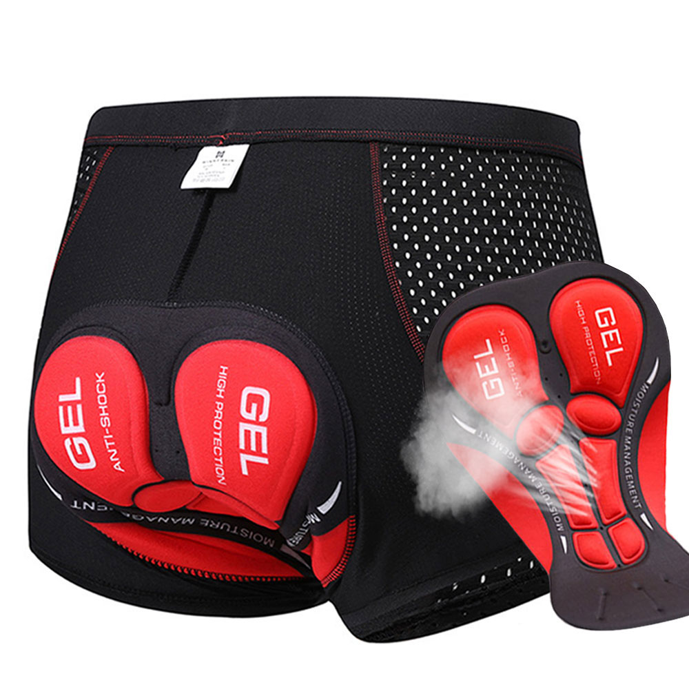 사이클링 반바지 빠른 건조 통기성 남성용 사이클링 속옷 - Padded Cycling Shorts 5D Gel 리뷰 및 가격