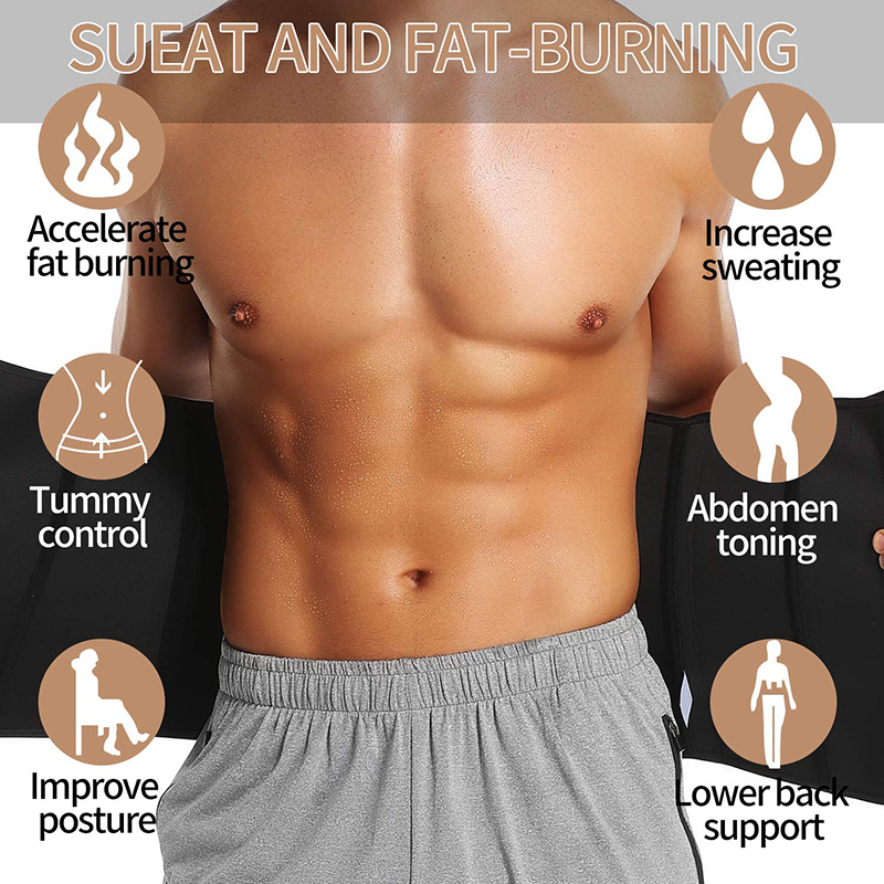 남성용 네오프렌 허리 트레이너 코르셋, 운동 사우나 트 - Sweat Waist Trainer Belt Neoprene 리뷰 및 가격