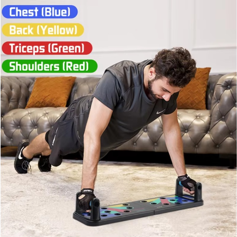 9-in-1 접이식 푸쉬업 랙 보드 다기능 근육 훈련  - Push Up Board Foldable Multi Function 리뷰 및 가격