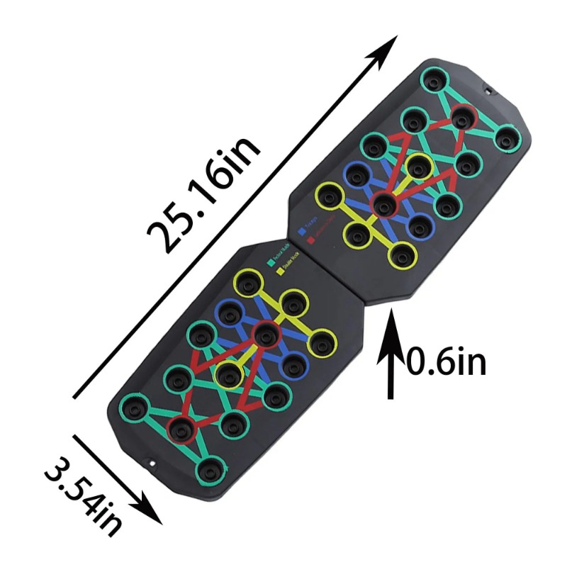 저항 밴드가 있는 접이식 푸시업 보드, 다기능 푸시업  - Push Up Board Foldable Multi Function 리뷰 및 가격
